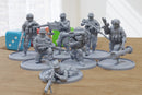 US Airborne Spec - 3D Printed Miniature Wargames Minifigures - 28mm / 32mm Scale