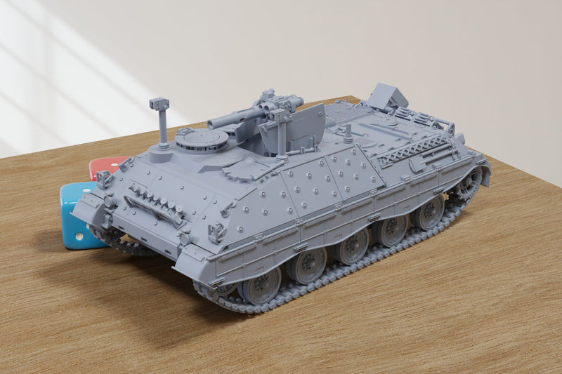 Jaguar 2 GS - 3D Printed - 28mm Scale - Miniature Wargaming Vehicle - Tabletop Wargames - Model Railroad