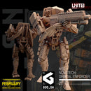 Nova Orbital Enforcer Squad - 3D Printed - Cyberpunk / Sci-Fi - Tabletop Miniature Wargaming - 28mm / 32mm Scale Minifigures