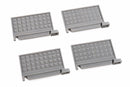 ZONA ALFA PO2 Modular Concrete Fences - 28mm & 20mm RPG Miniatures Gaming Terrain
