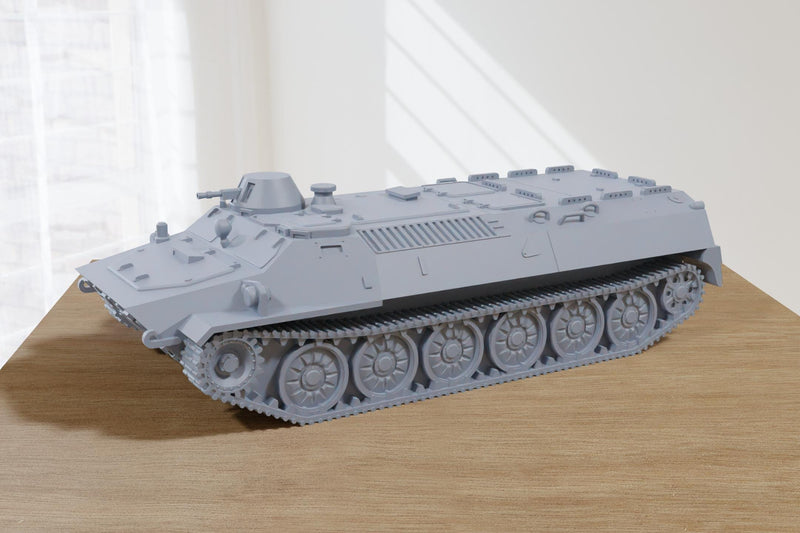 MT LB Soviet Multi-purpose armored vehicle - 3D Printed Miniature Wargaming Combat Vehicle - 28mm / 20mm / 15mm Scale