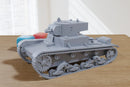 OT-130 Soviet Flamethrower Tank - 3D Printed Miniature Wargaming Combat Vehicle - 28mm / 20mm / 15mm Scale