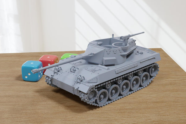 M18 76mm GMC - Hellcat (Korean War) - 3D Printed Miniature Wargaming Combat Vehicle - 28mm / 20mm / 15mm Scale