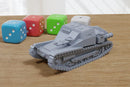 Caro Veloce L3.33 (C.V.L 3-33.II serie) - 3D Printed Miniature Wargaming Combat Vehicle - 28mm / 20mm / 15mm Scale