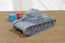 Carro Armato 13-40 Light Tank - 3D Printed Miniature Wargaming Combat Vehicle - 28mm / 20mm / 15mm Scale