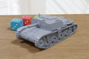Semovente 75-18 Light Tank - 3D Printed Miniature Wargaming Combat Vehicle - 28mm / 20mm / 15mm Scale