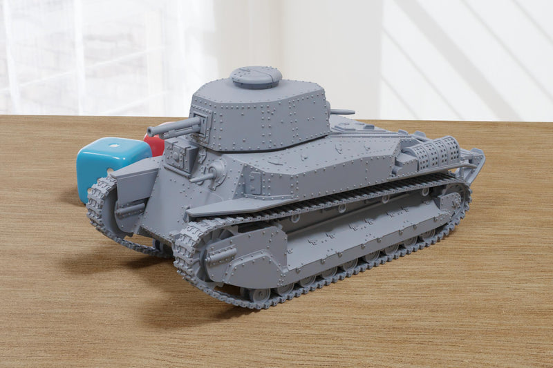 Type 89 I-Go Type B Medium Tank - 3D Printed Miniature Wargaming Combat Vehicle - 28mm / 20mm / 15mm Scale