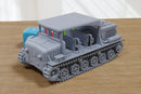Type 98 6t Prime Mover Ro-Ke - 3D Printed Miniature Wargaming Combat Vehicle - 28mm / 20mm / 15mm Scale