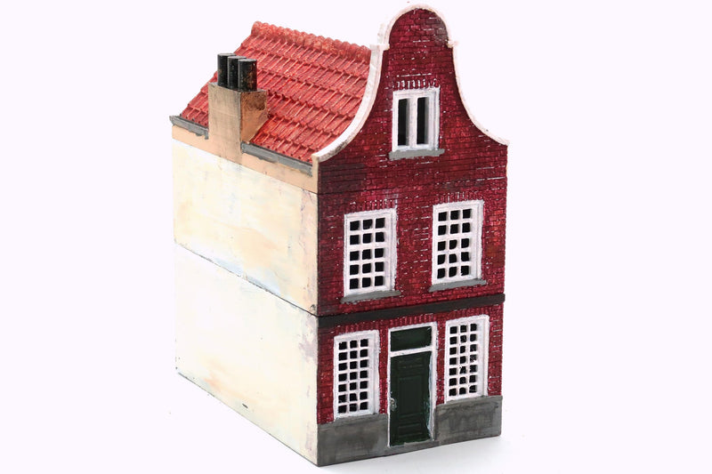 Dutch Canalhouse Delft Set - 3D Printed Miniature Wargaming Terrain 28mm / 20mm / 15mm Scale