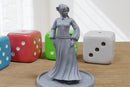 Aurora Maiden Sexy Pinup 3D Printed Minifigures for Fantasy Miniature Tabletop Games DND, Frostgrave 28mm / 32mm