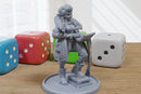 Eldrin Swiftcode - Elf Hacker Sexy Pin-Up - 3D Printed Minifigure for Fantasy Miniature Tabletop Games DND, Frostgrave 28mm / 32mm / 75mm