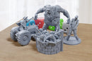 Farmer Zombies - 3D Printed Minifigure for Zombie Post Apocalyptic Miniature Tabletop Games TTRPG