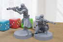 Purge Troopers Duo - 35mm Scale Proxy Minifigure for Sci-Fi Tabletop Wargames like SW Legion