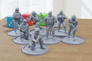 UN Peacekeeping Forces (AK) - 3D Printed Miniature Wargames Minifigures - 28mm / 32mm Scale