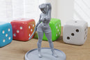 Janice Vorhees - 3D Printed Minifigures for Fantasy Miniature Tabletop Games DND, Frostgrave 28mm / 32mm / 75mm