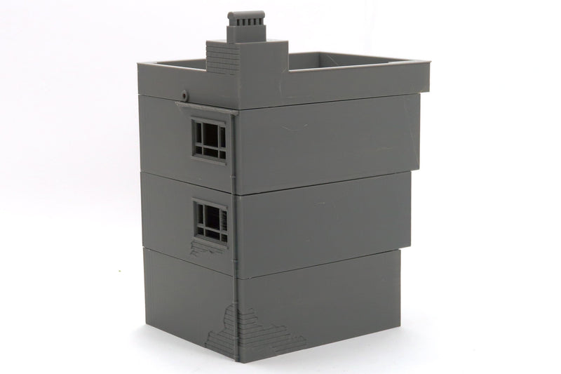 Modern Middle East Urban Buildings - 3D Printed Miniature Wargaming Terrain in Various Scales