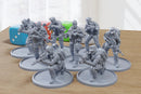 US Navy Seals Jungle Ops - 3D Printed Miniature Wargames Minifigures - 28mm / 32mm Scale