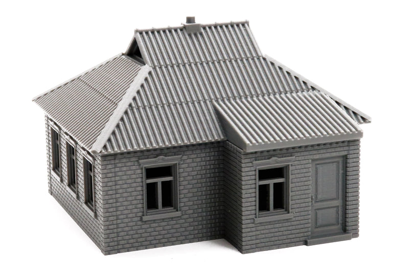 Ukrainian Suburban House USH_01 - 3D Printed Miniature Wargaming Terrains - Ideal for Zona Alfa and Modern Combat