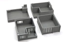 Modern Middle East Urban Buildings - 3D Printed Miniature Wargaming Terrain in Various Scales