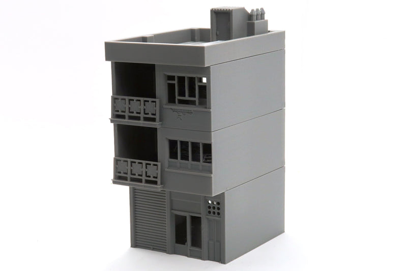 Modern Middle East Urban Buildings - 3D Printed Miniature Wargaming Terrain in Various Scales