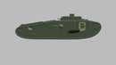 Mark VIII Liberty (USA+ British) Tank - 3D Printed Miniature Wargaming Combat Vehicle - 28mm / 20mm / 15mm Scale