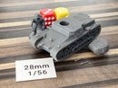 PZ.Kpfw I Ausf B - WW2 German Tank - 3D Resin Printed 28mm / 20mm / 15mm Miniature Tabletop Wargaming Vehicle
