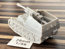 Sd.Kfz. 124 Wespe WW2 German Light field howitzer - 3D Resin Printed 28mm / 20mm / 15mm Miniature Tabletop Wargaming Vehicle