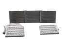 East European Modern Concrete Walls - 3D Printed Miniature Wargaming Terrains - Ideal for Zona Alfa and Modern Combat