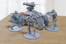 Advanced Drones - 3D Printed - 28mm Scale - Miniature Wargaming Minifigures - Tabletop Wargames