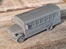 American Schoolbus - 3D Printed Vehicle for Miniature Tabletop Wargames TTRPG