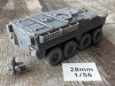 M1126 Stryker CROWS IPV - 3D Printed - 28mm Scale - Miniature Wargaming Vehicle - Tabletop Wargames