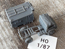 Unimog Funkkoffer (Radio) - 3D Printed - 28mm Scale - Miniature Wargaming Vehicle - Tabletop Wargames - Model Railroad