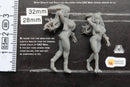 SailorKhorne Sexy Pin-Up - 3D Printed Minifigures for Fantasy Miniature Tabletop Games DND, Frostgrave 28mm / 32mm / 75mm