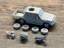 Land Cruiser Armored Pick up - 3D Resin Printed 28mm Miniature Tabletop Wargaming Vehicle