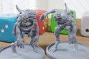 Horros Mutants - 3D Printed Minifigures - Post Apocalyptic Miniature for Tabletop Wargames like Zona Alfa