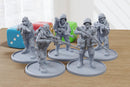 Stalker Soldiers Alpha - 3D Printed Minifigures - Post Apocalyptic Miniature for Tabletop Wargames like Zona Alfa