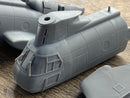 CH-46E Sea Knight Troop Transport Helicopter - 3D Printed Vehicle for Miniature Tabletop Wargames - 28mm / 20mm / 15mm Scales
