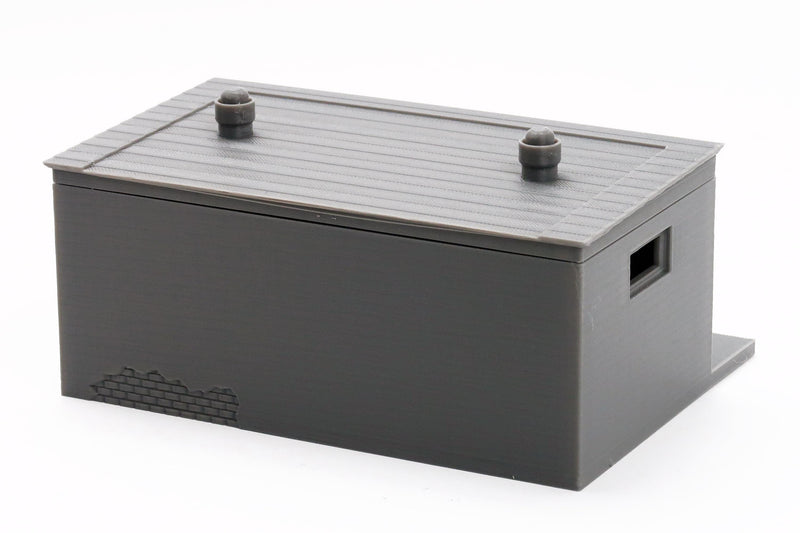 Soviet Public Toilets- Zona Alfa / Cold War in the East - 3D Printed Miniature Wargaming Terrain 28mm / 20mm / 15mm Scale