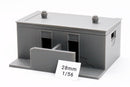 Soviet Public Toilets- Zona Alfa / Cold War in the East - 3D Printed Miniature Wargaming Terrain 28mm / 20mm / 15mm Scale