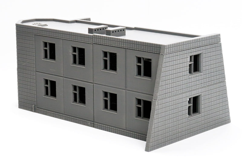 Soviet Small Leisure Hotel - Zona Alfa / Cold War in the East - 3D Printed Miniature Wargaming Terrain 28mm / 20mm / 15mm Scale