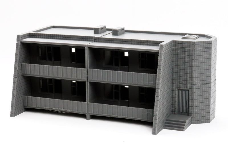 Soviet Small Leisure Hotel - Zona Alfa / Cold War in the East - 3D Printed Miniature Wargaming Terrain 28mm / 20mm / 15mm Scale