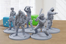 OPFOR Street Junkies - 28mm/32mm Scale 3D Printed Miniatures for Miniature Wargaming & Tabletop RPGs