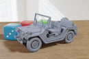 M151 Mutt - US Army Light Utility Vehicle - 3D Printed Miniature Tabletop Wargaming Combat Vehicle 28mm / 15mm Scale