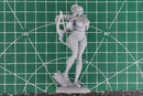 Elf Archer - Sexy Pin-Up Fan Art - 3D Printed Miniature Figure - 32mm / 75mm / 170mm Scale - Garage Kit