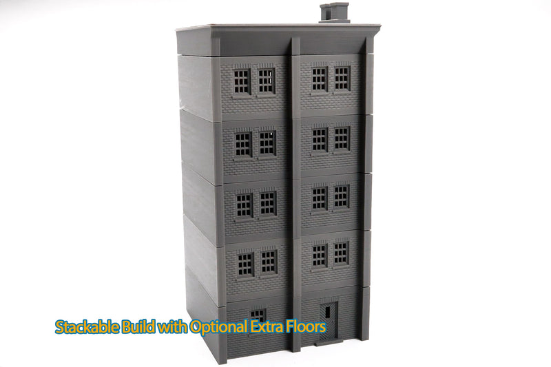 Modular Factory - Tabletop Wargaming WW2 Terrain | Miniature 3D Printed Model | Flames of War - Chain of Command