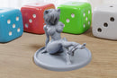 Rattalie - Sexy Pin-Up Fan Art - 3D Printed Miniature Figure - 32mm / 75mm / 170mm Scale - Garage Kit