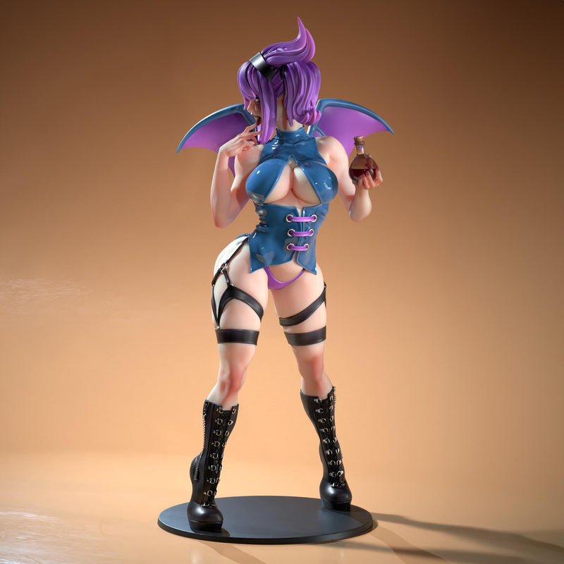 Zubly - Sexy Pin-Up Fan Art - 3D Printed Miniature Figure - 32mm / 75mm / 170mm Scale - Garage Kit