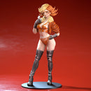 Flarya - Sexy Pin-Up Fan Art - 3D Printed Miniature Figure - 32mm / 75mm / 170mm Scale - Garage Kit