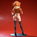 Flarya - Sexy Pin-Up Fan Art - 3D Printed Miniature Figure - 32mm / 75mm / 170mm Scale - Garage Kit