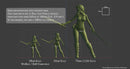 Furry Kitty - Sexy Pin-Up Fan Art - 3D Printed Miniature Figure - 32mm / 75mm / 170mm Scale - Garage Kit